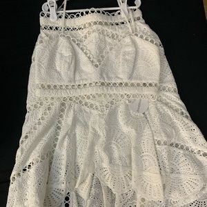 NWT Zimmerman White eyelet co-ord  Set